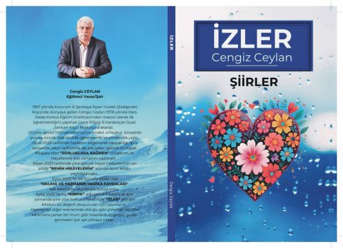 Cengiz CEYLAN'ın "İzler" adlı şiir kitabı çıktı